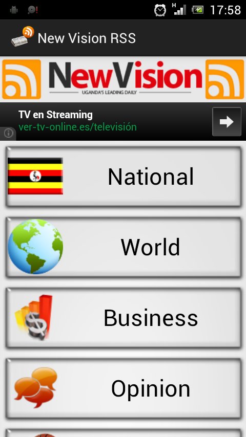 New Vision RSS - Uganda截图2