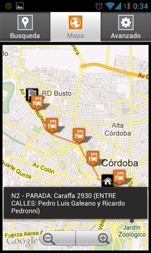 DroidBus (Colectivos Córdoba)截图3