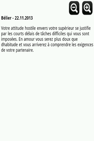 Horoscope du jour截图2