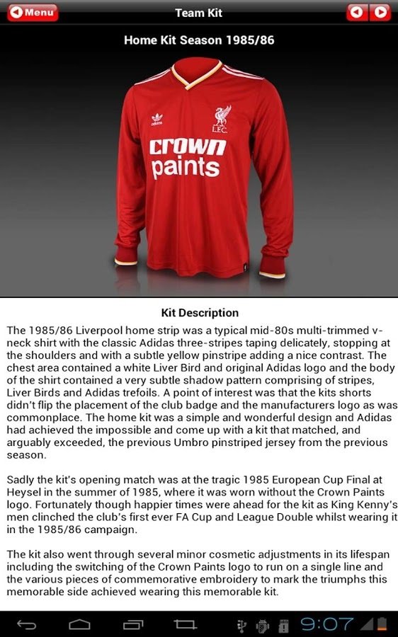 Liverpool FC 1986截图1