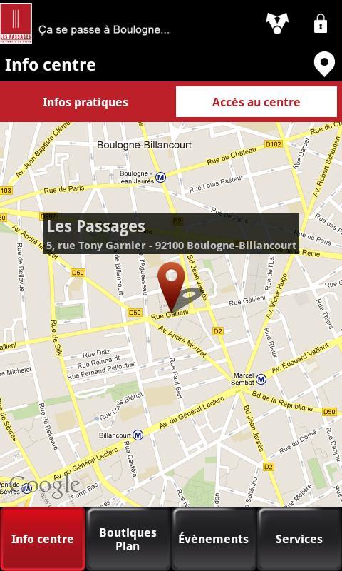 Centre commercial Les Pa...截图5