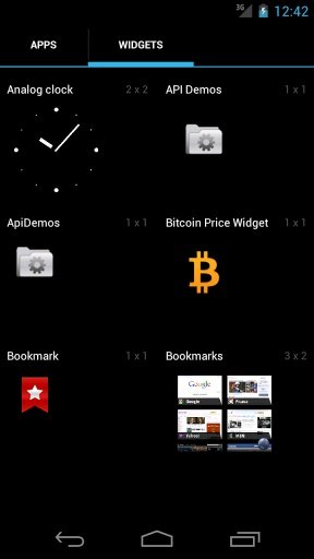 Bitcoin Price Widget Lite截图6