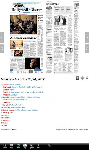 FayettevilleObserver E-Edition截图2