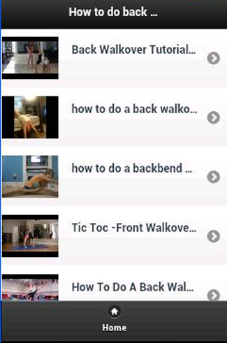 How to do back walkover截图2