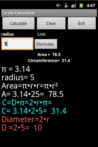 Area and volume of a circle截图2