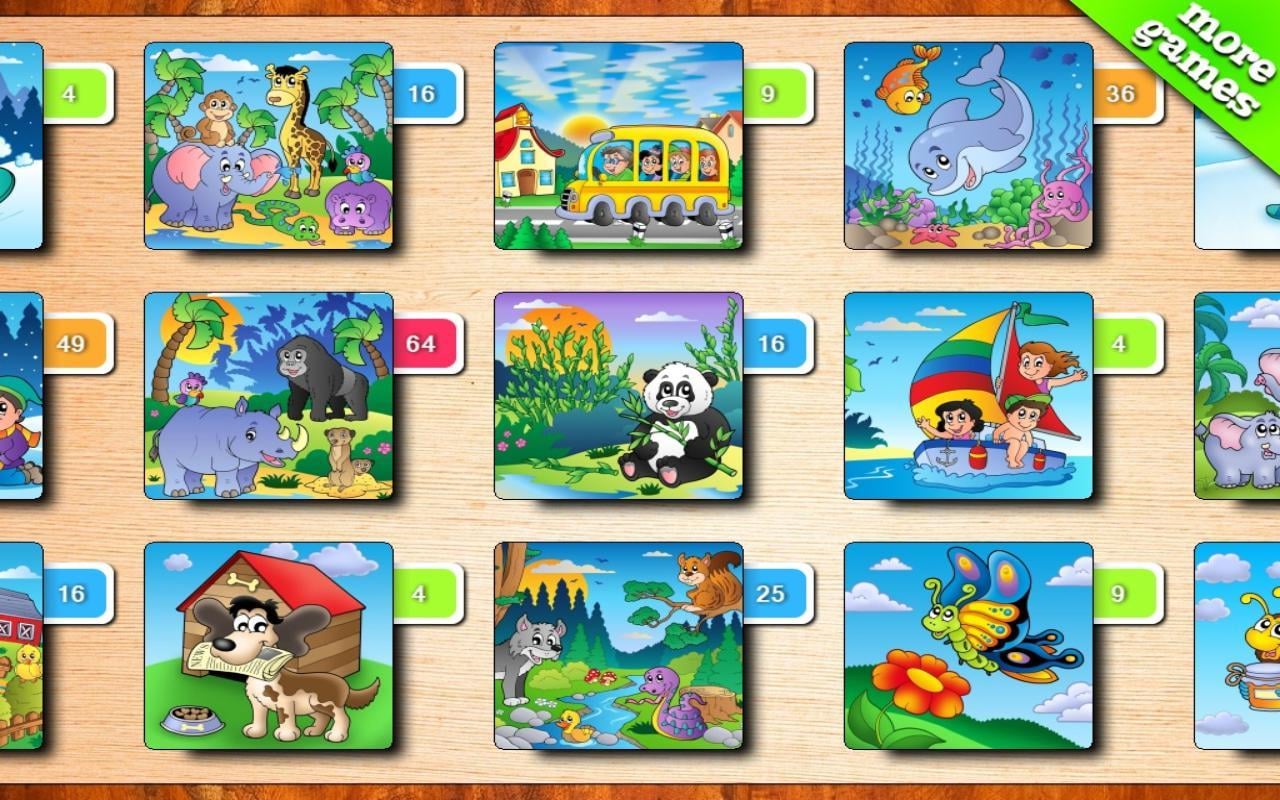 Action Puzzle For Kids 3截图9