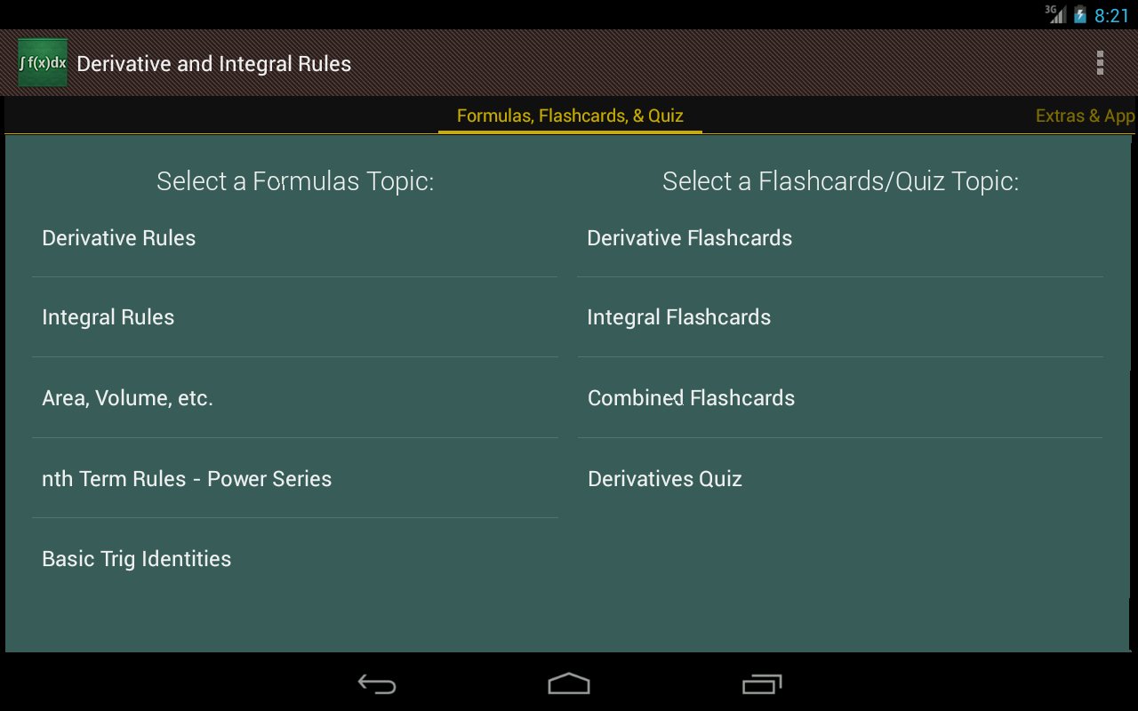 Derivative and Integral Rules截图11