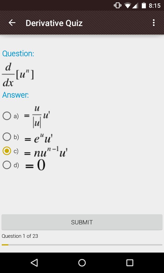 Derivative and Integral Rules截图5