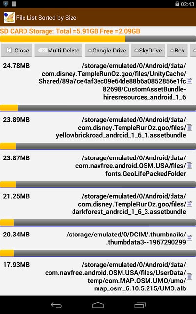 NEW SD CARD Storage Optimizer截图4