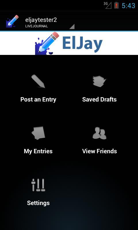 ElJay LiveJournal Client截图2