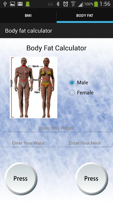 BodyFatCalculator截图3