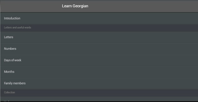 Learn Georgian Language截图2