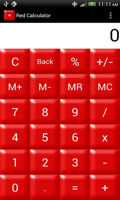 Red Calculator截图1