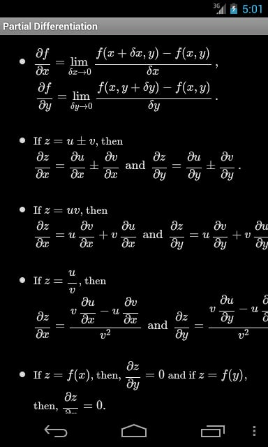 Engineering Math Formulas截图6