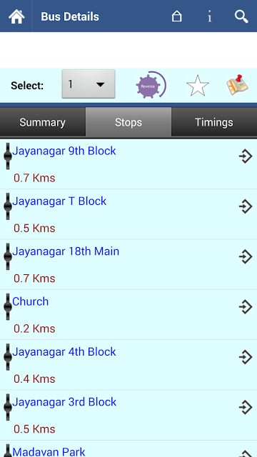 Bangalore BMTC Info截图5