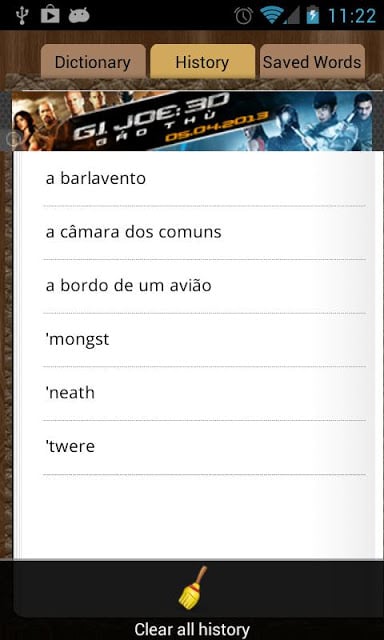 English Portuguese Dicti...截图2