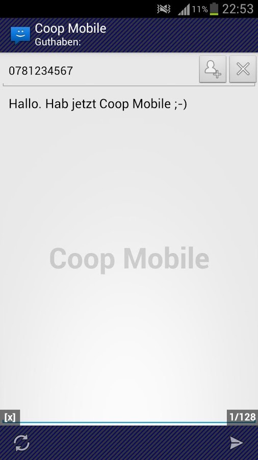 WebSMS: Coop Mobile Connector截图2