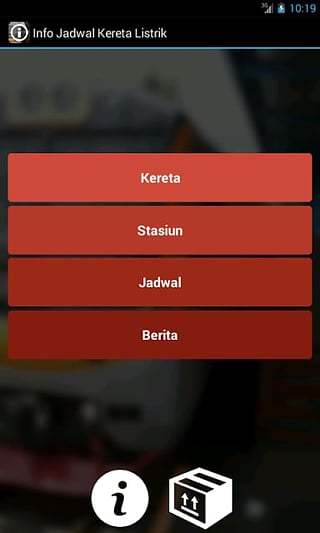 Info Jadwal Kereta Listrik截图6