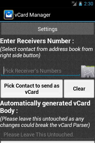 vCard Manager截图7