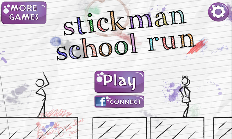 StickMan School Run截图1