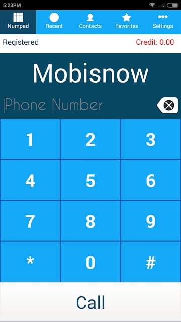 MobiSIP Dialer截图1