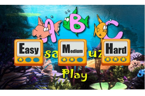 ABC Fish Jigsaw Puzzle 4 Kids截图2