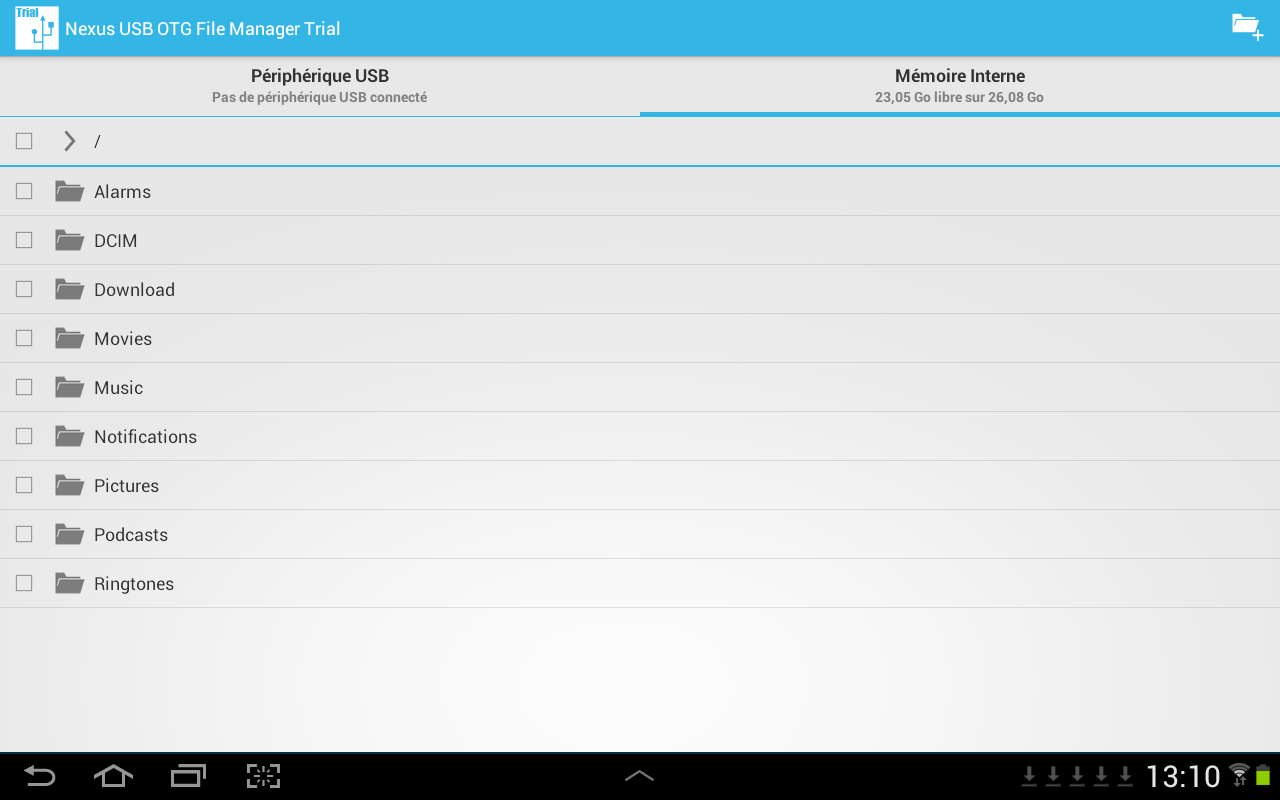 USB OTG File Manager for Nexus Trial截图2