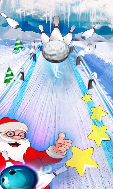 Santa Snow Bowling截图2