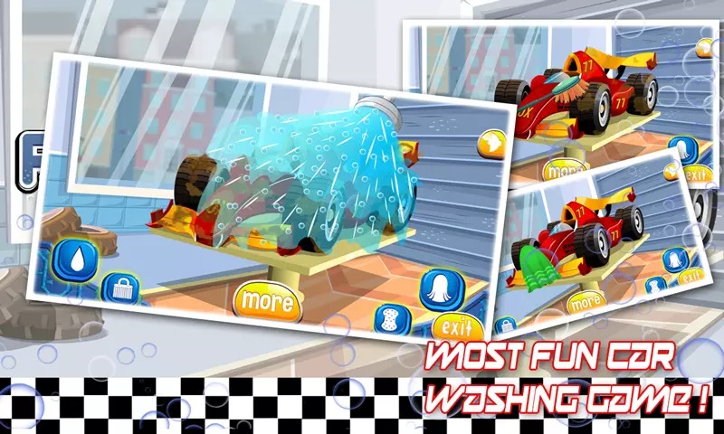 formula 1 car wash and design截图4