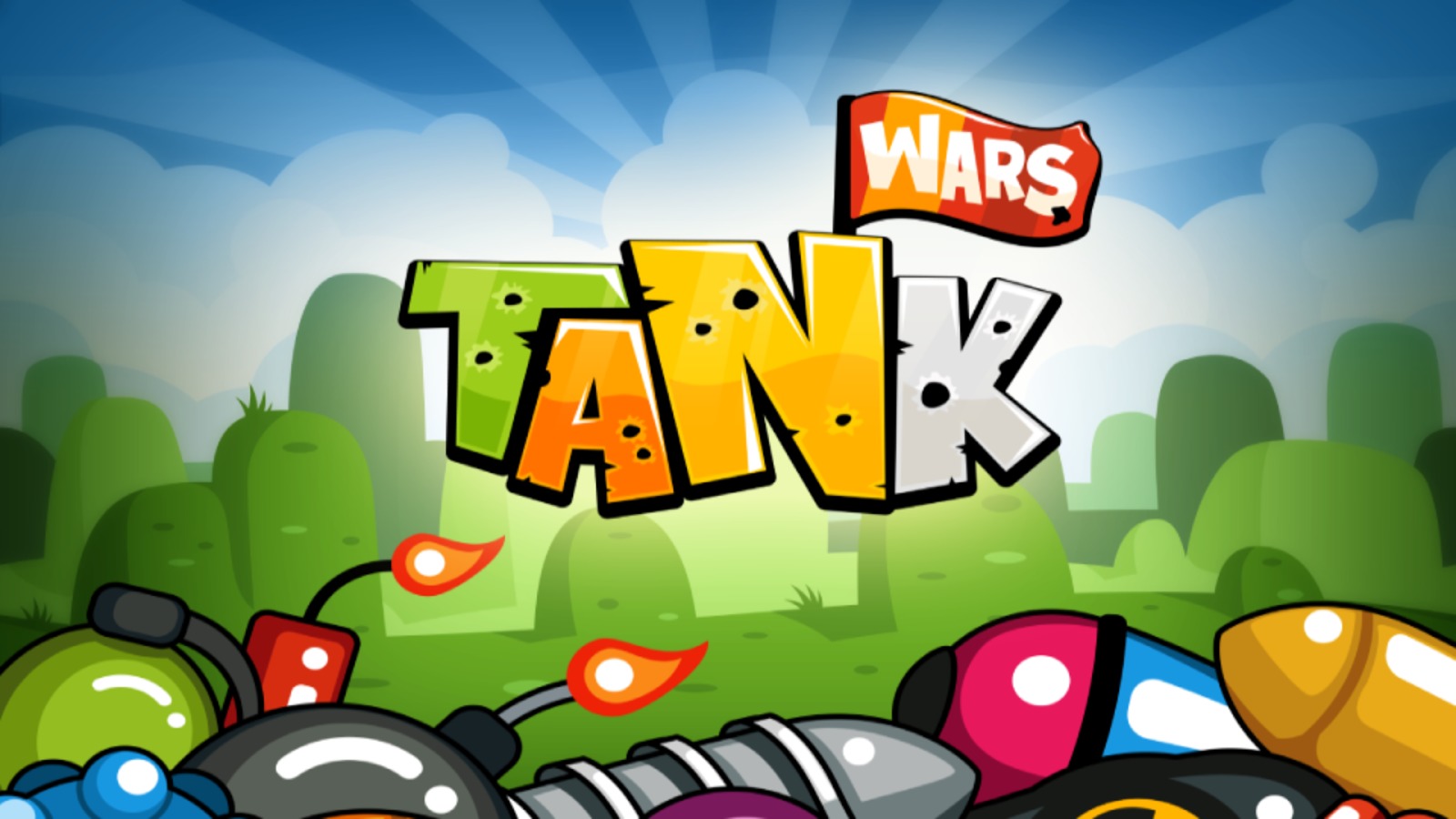 Angry Tank Wars截图1