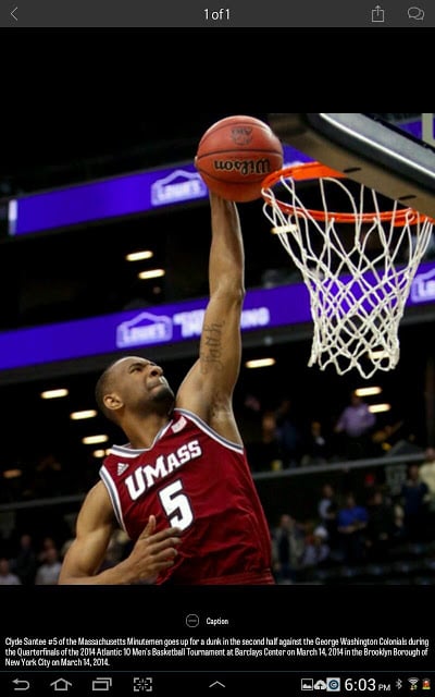 MassLive.com: UMass Hoop...截图4