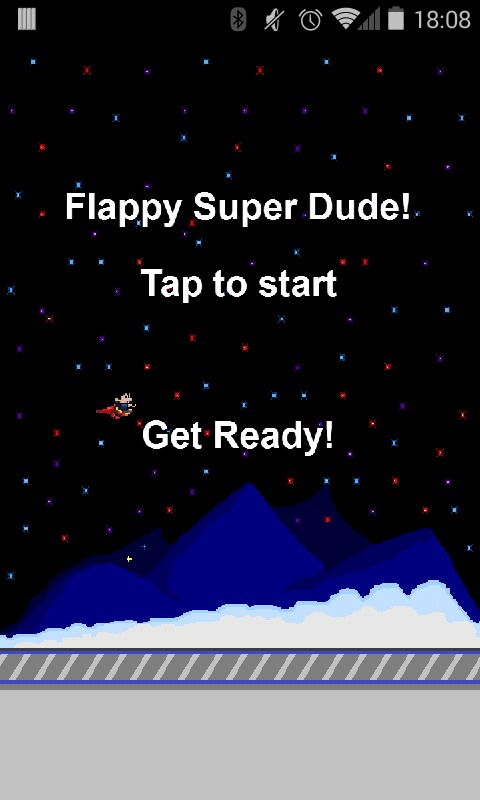 Flappy Super Dude截图1