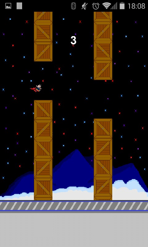 Flappy Super Dude截图3