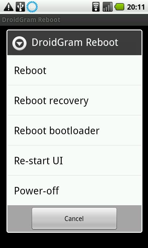 Fast Reboot (no ads)截图1