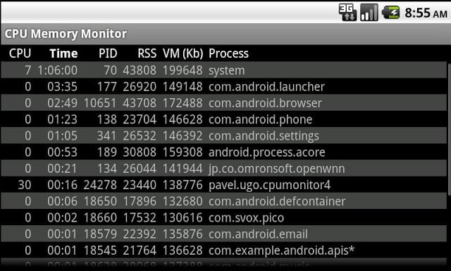 CPU Memory Monitor截图7