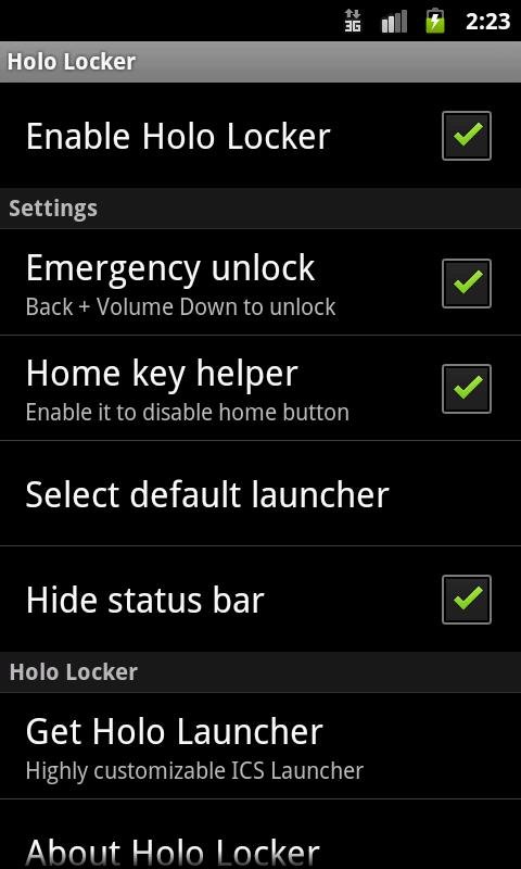 Holo Locker截图1