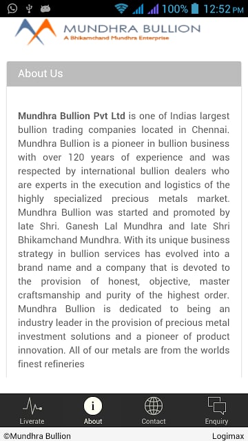 Mundhra Bullion截图5