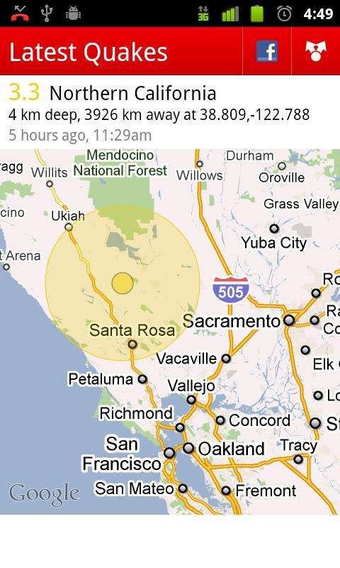 最新震况 Latest Quake截图3