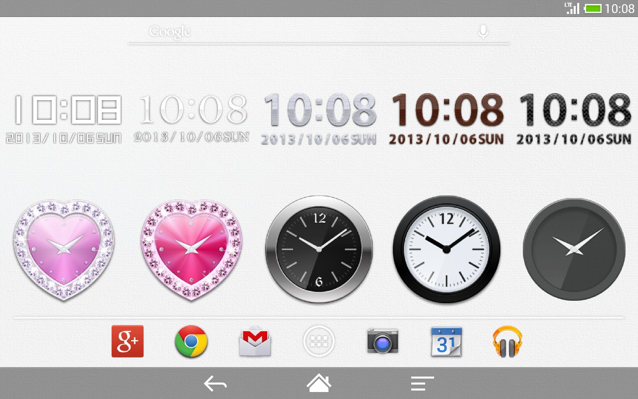 Me Clock Widget-时钟小工具截图11