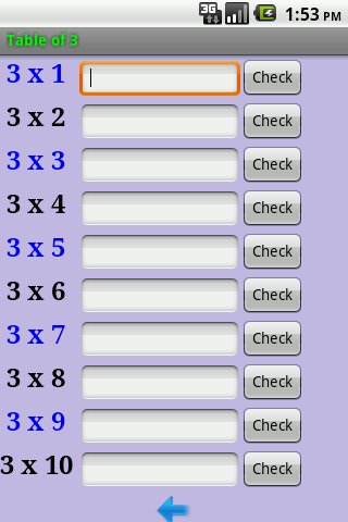 Multiplication Times table截图1