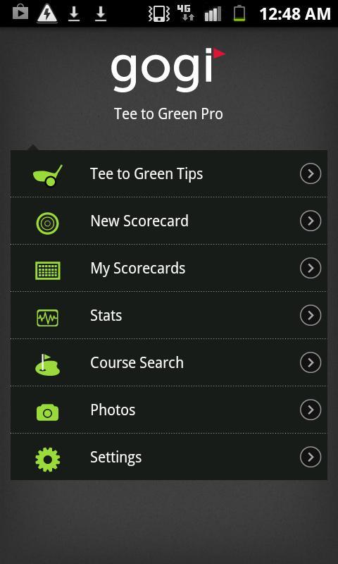 GOGI Golf Tee to Green Pro截图1