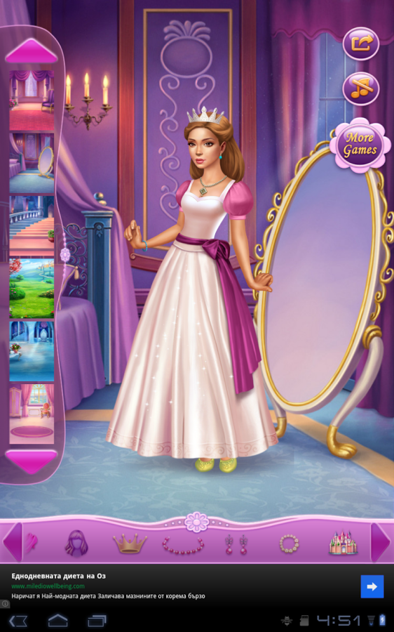 Dress Up Princess Thumbelina截图5