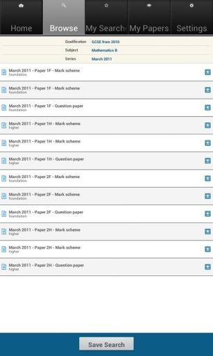 Edexcel Past Papers截图6