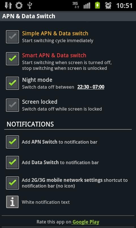 APN &amp; Data Switch Trial截图9