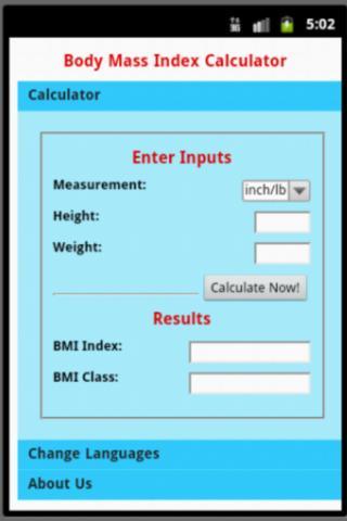 Body Mass Index Caculator by IT21inc截图1