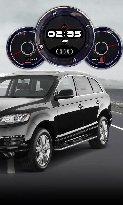 Audi Q7 Compass Battery HD LWP截图4