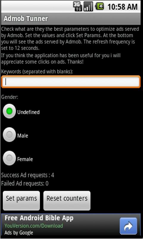 Admob Tunner截图1