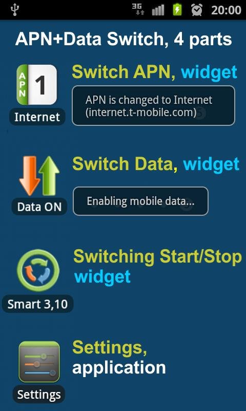 APN &amp; Data Switch Trial截图2