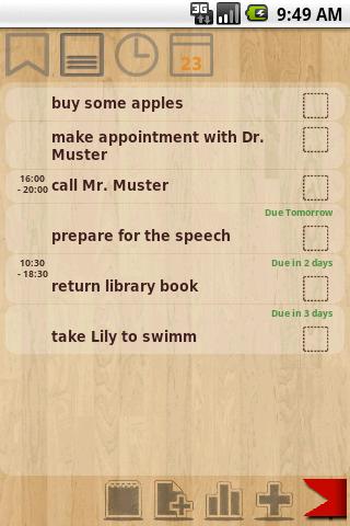 Todo-Calendar-Tracker-Notes截图5