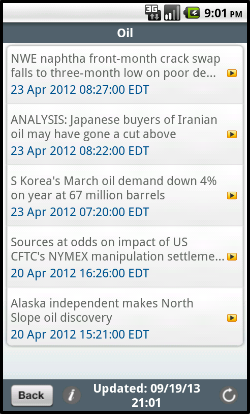 Platts Energy Week截图2